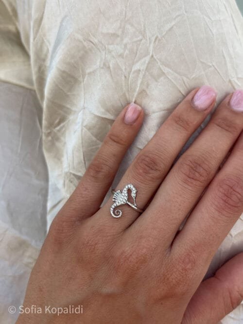 Sea horse ring - Image 2
